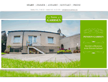 Tablet Screenshot of pension-garbsen.com